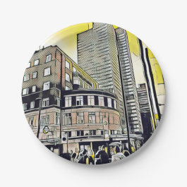 Goodge Street Station 02 Paper Plate