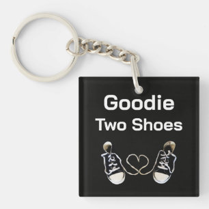 Goodie Two Shoes Keychain