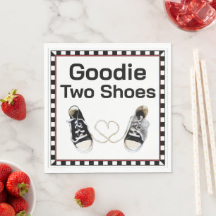 Goodie Two Shoes Paper Napkin