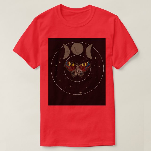 Goodluck butterfly T-Shirt (Design Front)