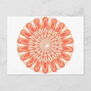 GoodLUCK Charm CHAKRA Sun Sunflower ART GIFTS Postcard