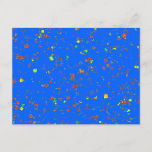 Goodluck Dream Blue Template add Text Image DIY Postcard