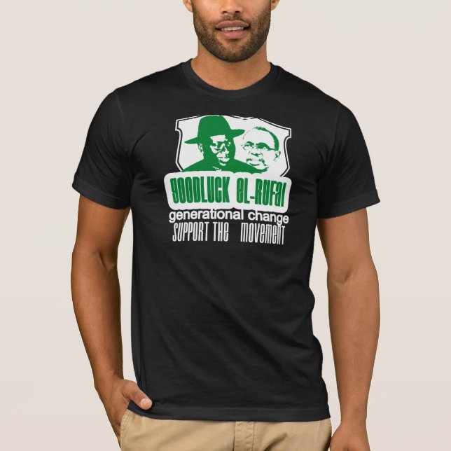 goodluck jonathan and el rufai T-Shirt (Front)