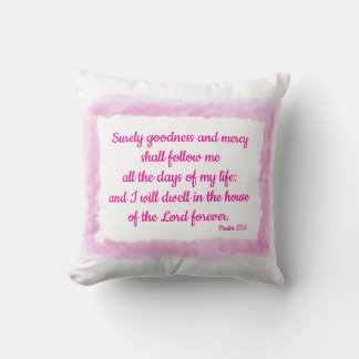 Goodness and Mercy Cushion