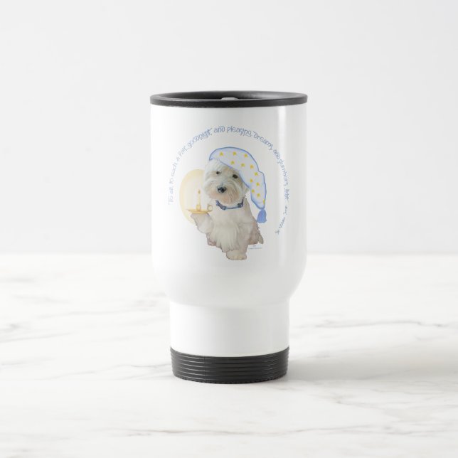 Goodnight Blue Travel Mug (Center)