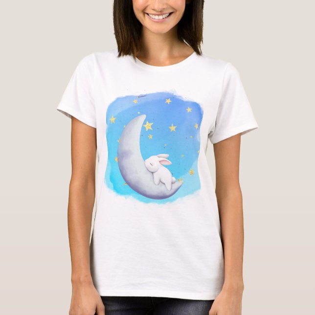 Goodnight Bunny Moon T-Shirt (Front)
