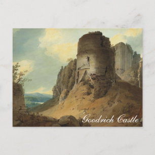Goodrich Castle by Hugh William Williams Postcard