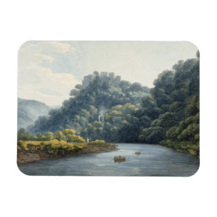 Goodrich Castle on the Wye (w/c, pen & ink, chalk Magnet