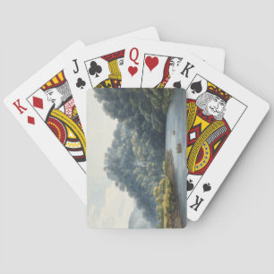 Goodrich Castle on the Wye (w/c, pen & ink, chalk Playing Cards
