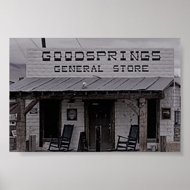 Goodsprings General Store poster (Front)