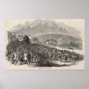 Goodwood Races: the Course Poster