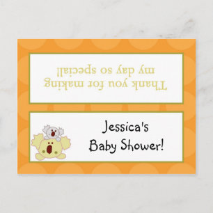 Goody Bag Toppers Tropical Punch Invitation Postcard