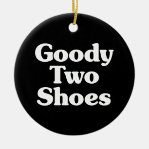 Goody Two Shoes Ceramic Tree Decoration