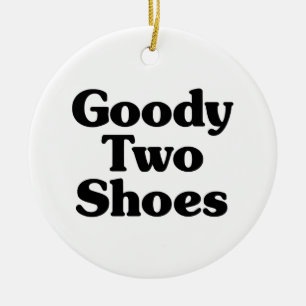 Goody Two Shoes Ceramic Tree Decoration