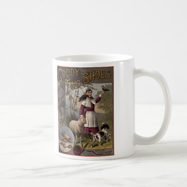 Goody Two Shoes Cover 1888 Coffee Mug (Right)