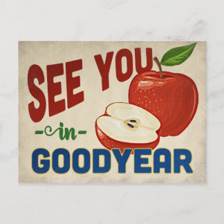 Goodyear Arizona Apple - Vintage Travel Postcard