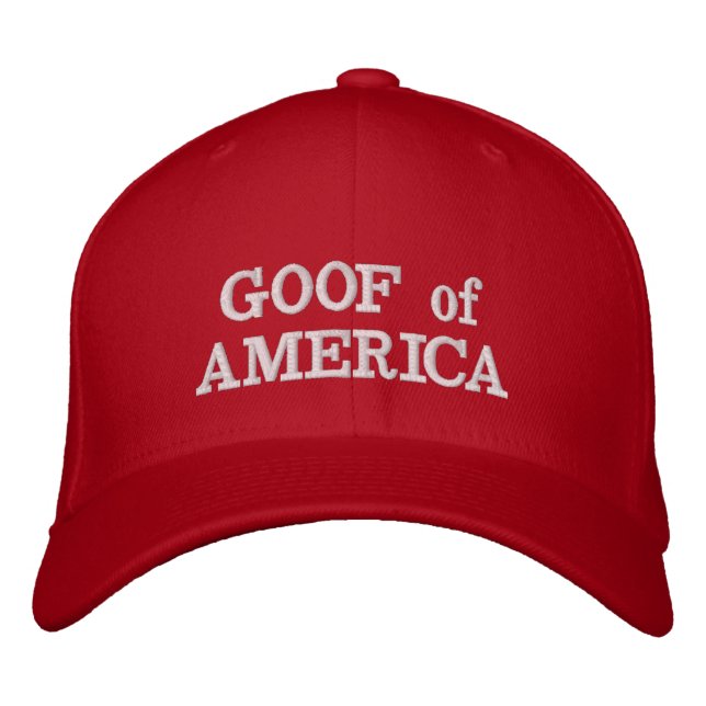 "Goof of America" embroiderd hat (Front)