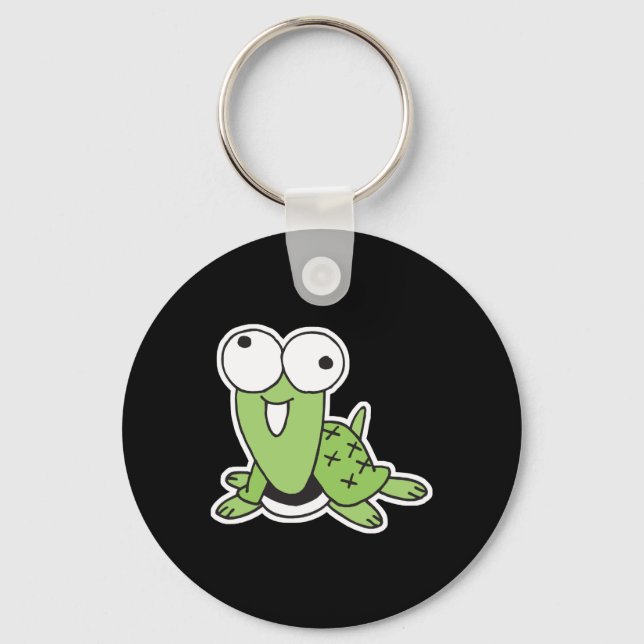 goofy baby turtle key ring (Front)