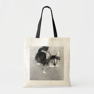 Goofy Calico Kitten, Precious Pets tote