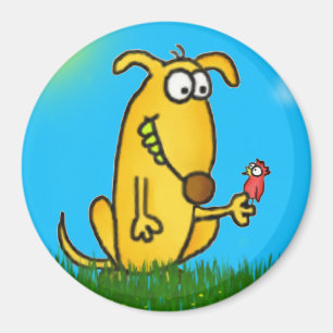 Goofy Dog Magnet