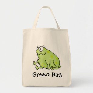 Goofy Frog Tote Bag