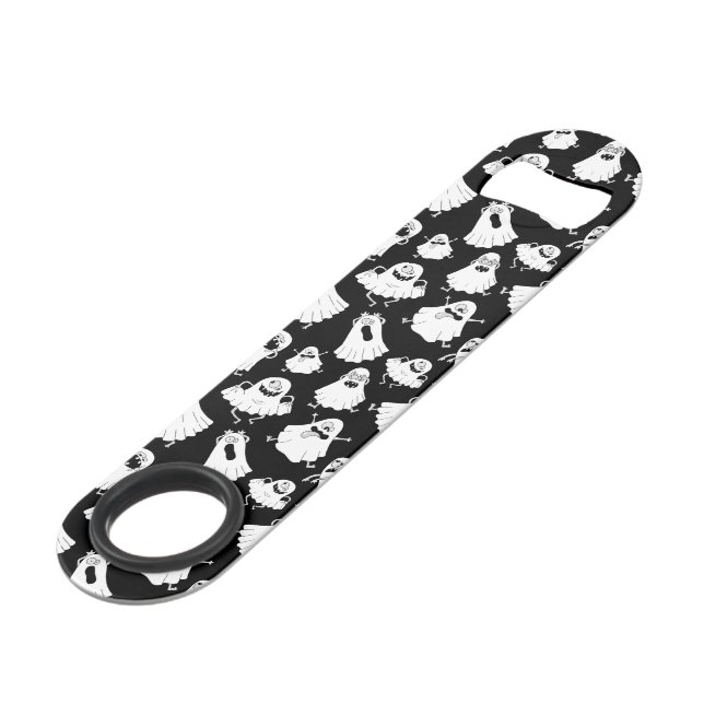 Goofy Ghosts Bottle Opener (Front Angled)