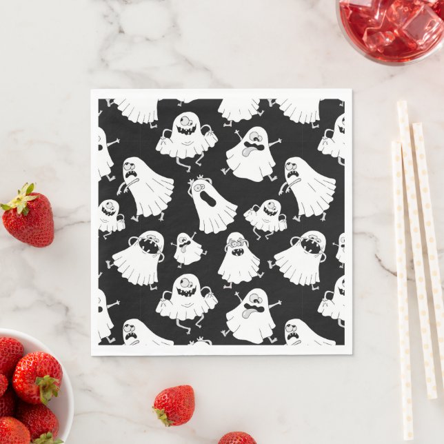 Goofy Ghosts Paper Napkins (Insitu)