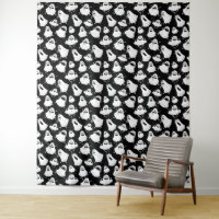 Goofy Ghosts Tapestry