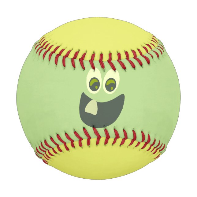 Goofy Lemon Lime Face Baseball (Front)