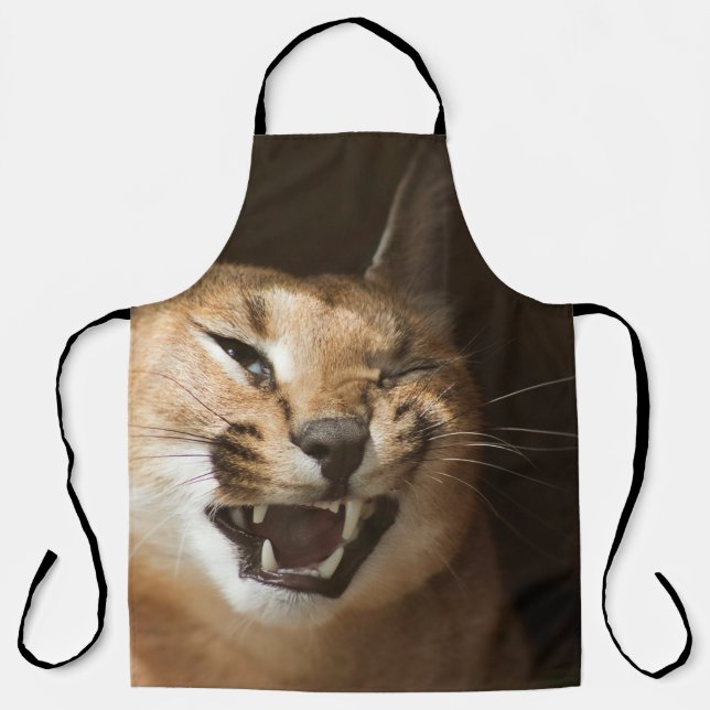 Goofy Lynx Apron (Front)