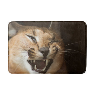 Goofy Lynx Bath Mat