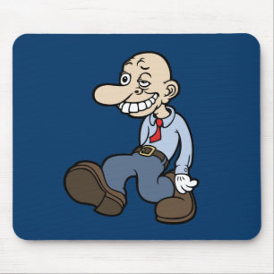 Goofy Office Guy Mouse Mat