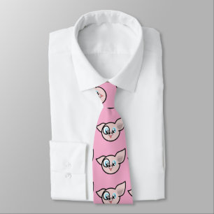 Goofy Pig Smiling Thunder_Cove Tie