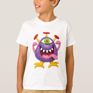 Goofy Purple Monster T-Shirt