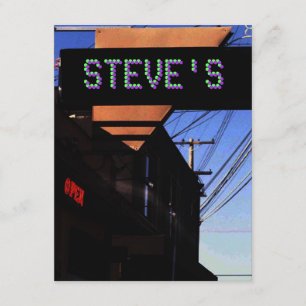 GOOGIE NEON SIGN (w/your name) ~ INVITATION