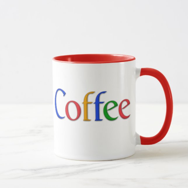 "google" coffee mug (Right)