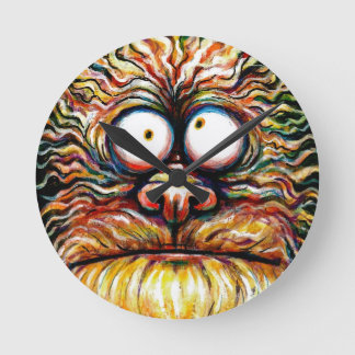 Google Eyed Monster Clock