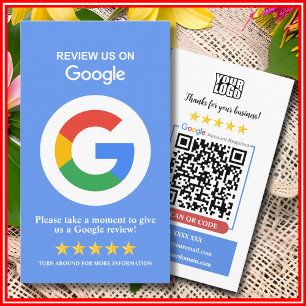 Google Review Business Card