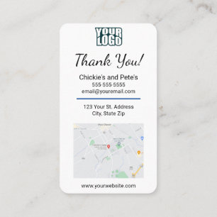 Google Review Business Card For Small Businesses