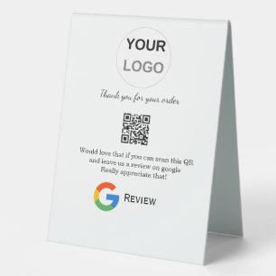 Google review business logo Scan QR review