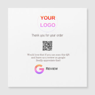 Google review business logo Scan QR review