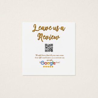 Google review business logo Scan QR review