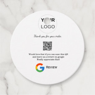 Google review business logo Scan QR review Favour Tags