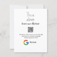 Google review business logo Scan QR review