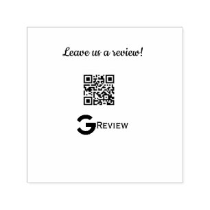 Google review business logo Scan QR review Self-inking Stamp