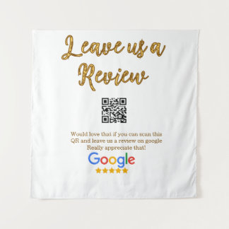 Google review business logo Scan QR review Tapestry