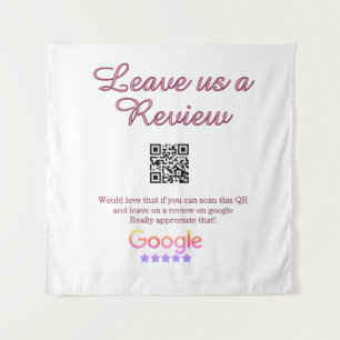 Google review business logo Scan QR review Tapestry