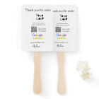 Google review business logo website scan QR code