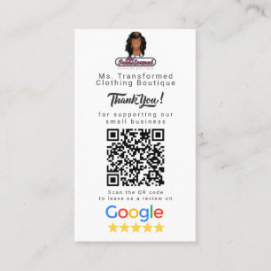 Google Review Card Template For Small Businesses