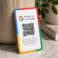 Google Reviews Business Card | QR Code Review Link
